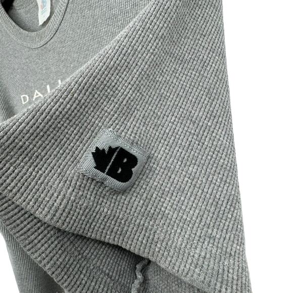 Vintage Bulletin L Athletic Dallas Cowboys NFL Football Waffle Knit Top T Shirt - Picture 10 of 11